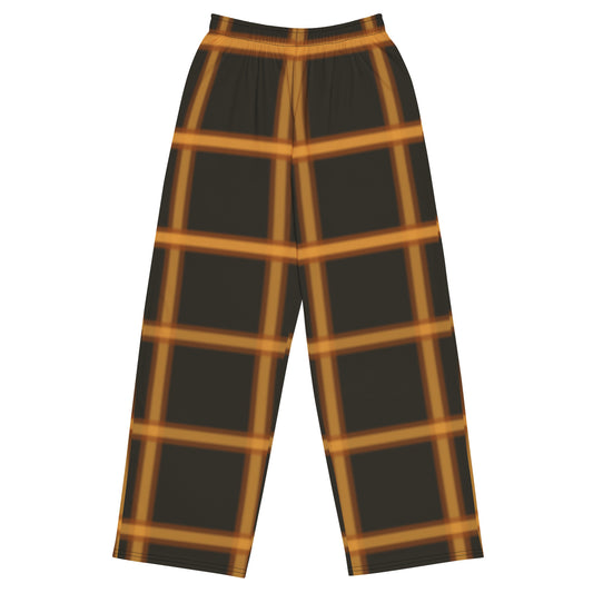 Classic Tartan - Inspired By Taylor Swift - Sustainably Made unisex wide-leg pants