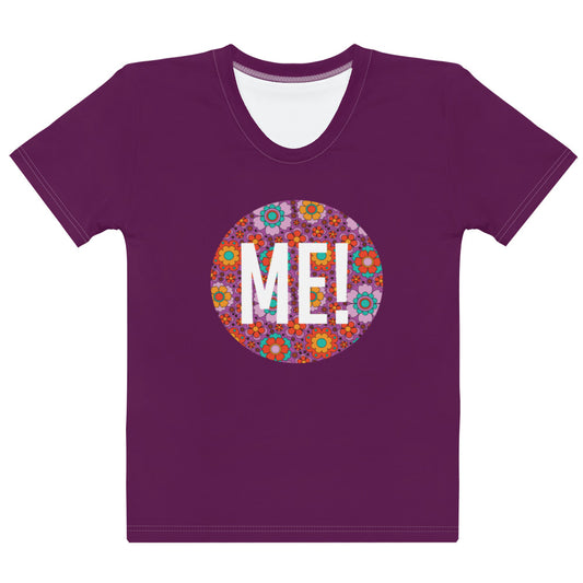 Me! Floral - Inspired By Taylor Swift - Sustainably Made Women’s Short Sleeve Tee