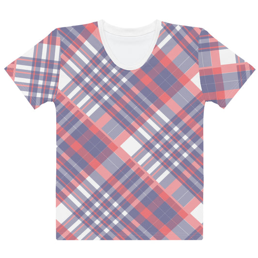 Diagonal Stripes - Inspired By Taylor Swift - Sustainably Made Women’s Short Sleeve Tee