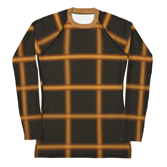 Classic Tartan - Inspired By Taylor Swift - Sustainably Made Women's Rash Guard