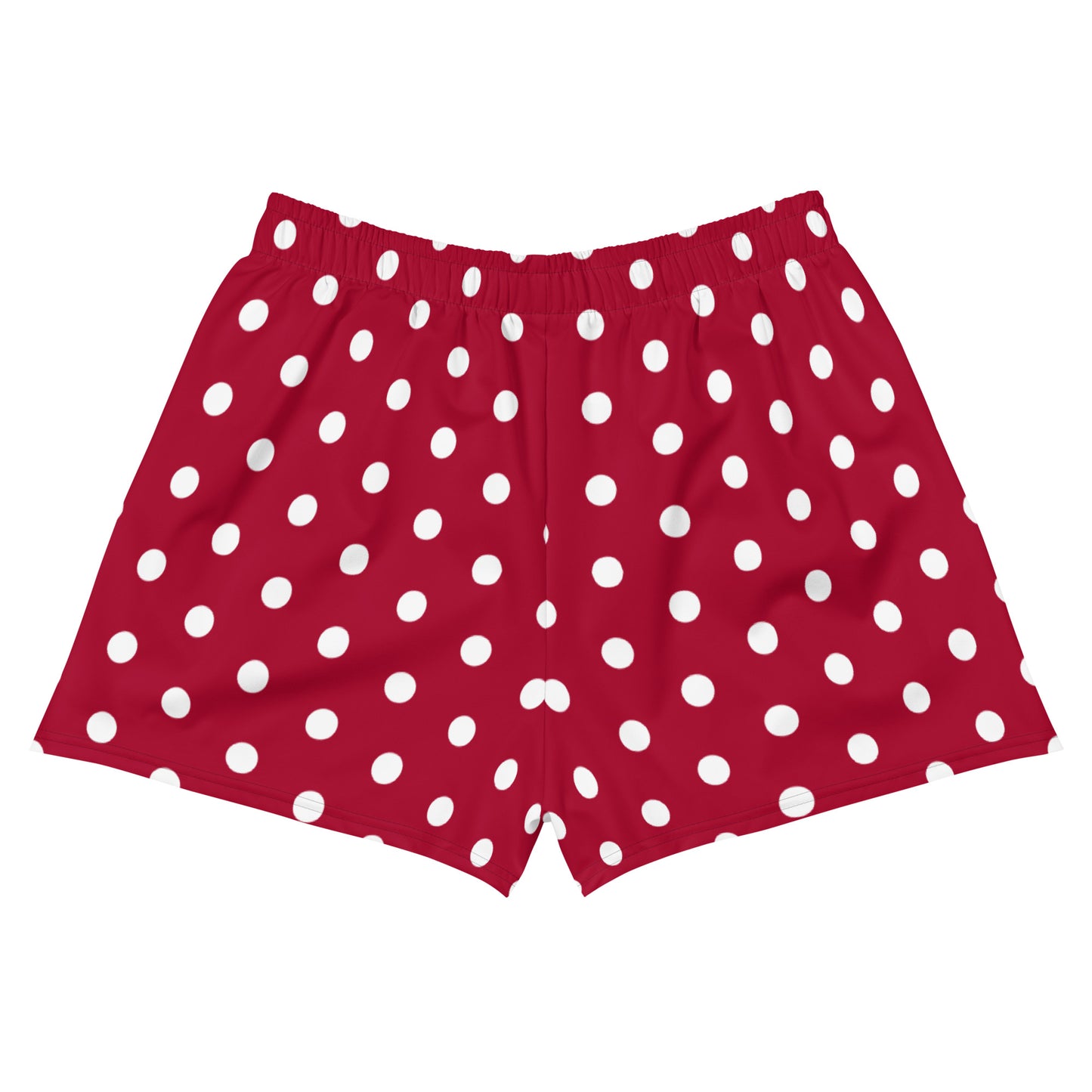 Maroon Polka Dot - Inspired By Taylor Swift - Sustainably Made Women’s Shorts