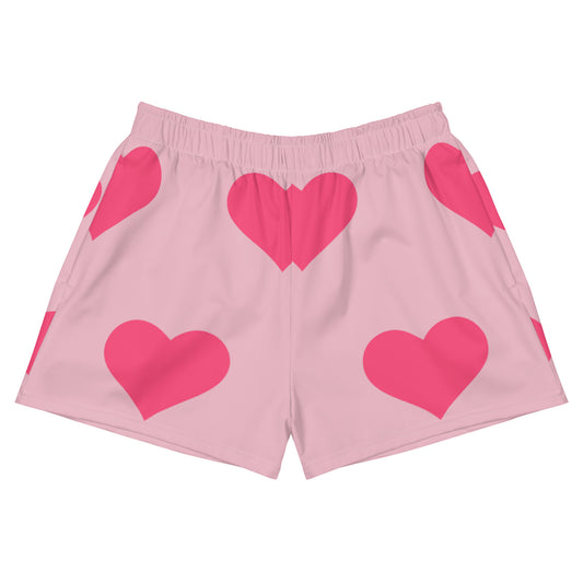Pink Love - Sustainably Made Women’s Shorts