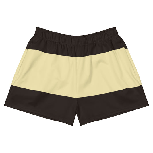 Black Gold Stripes - Inspired By Taylor Swift - Sustainably Made Women’s Shorts