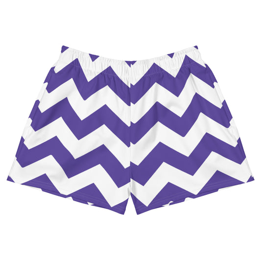 Blue Zigzag - Inspired By Harry Styles - Sustainably Made Women’s Shorts