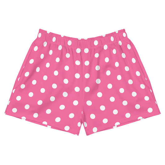 Pink Polkadot - Inspired By Harry Styles - Sustainably Made Women’s Shorts