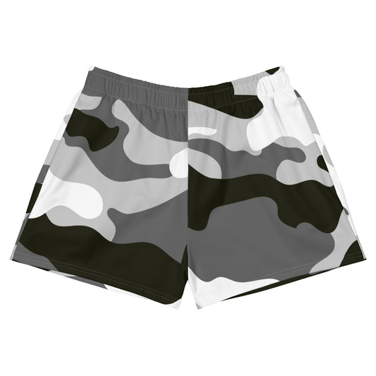 Grey Camo - Inspired By Zendaya - Sustainably Made Women’s Shorts