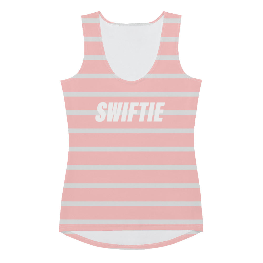 Swiftie Stripes - Inspired By Taylor Swift - Sustainably Made Tank Top