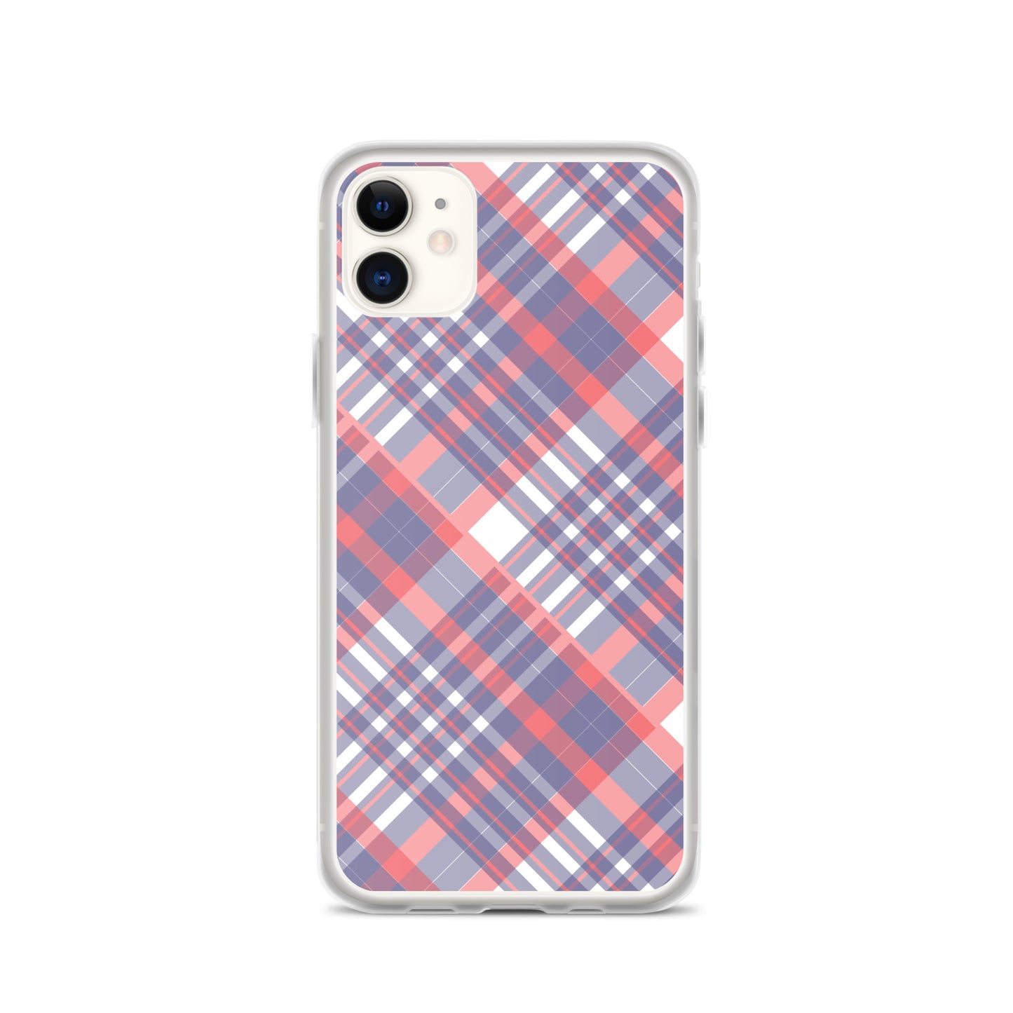 Diagonal Stripes - Inspired By Taylor Swift - Sustainably Made Clear Case for iPhone®