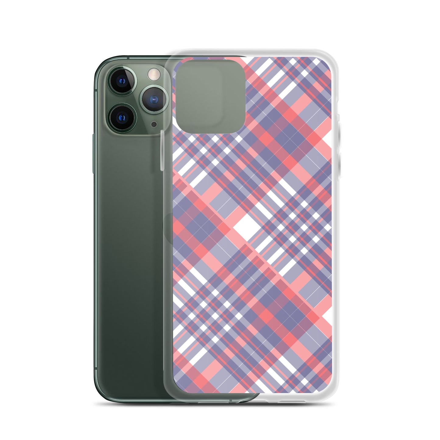 Diagonal Stripes - Inspired By Taylor Swift - Sustainably Made Clear Case for iPhone®