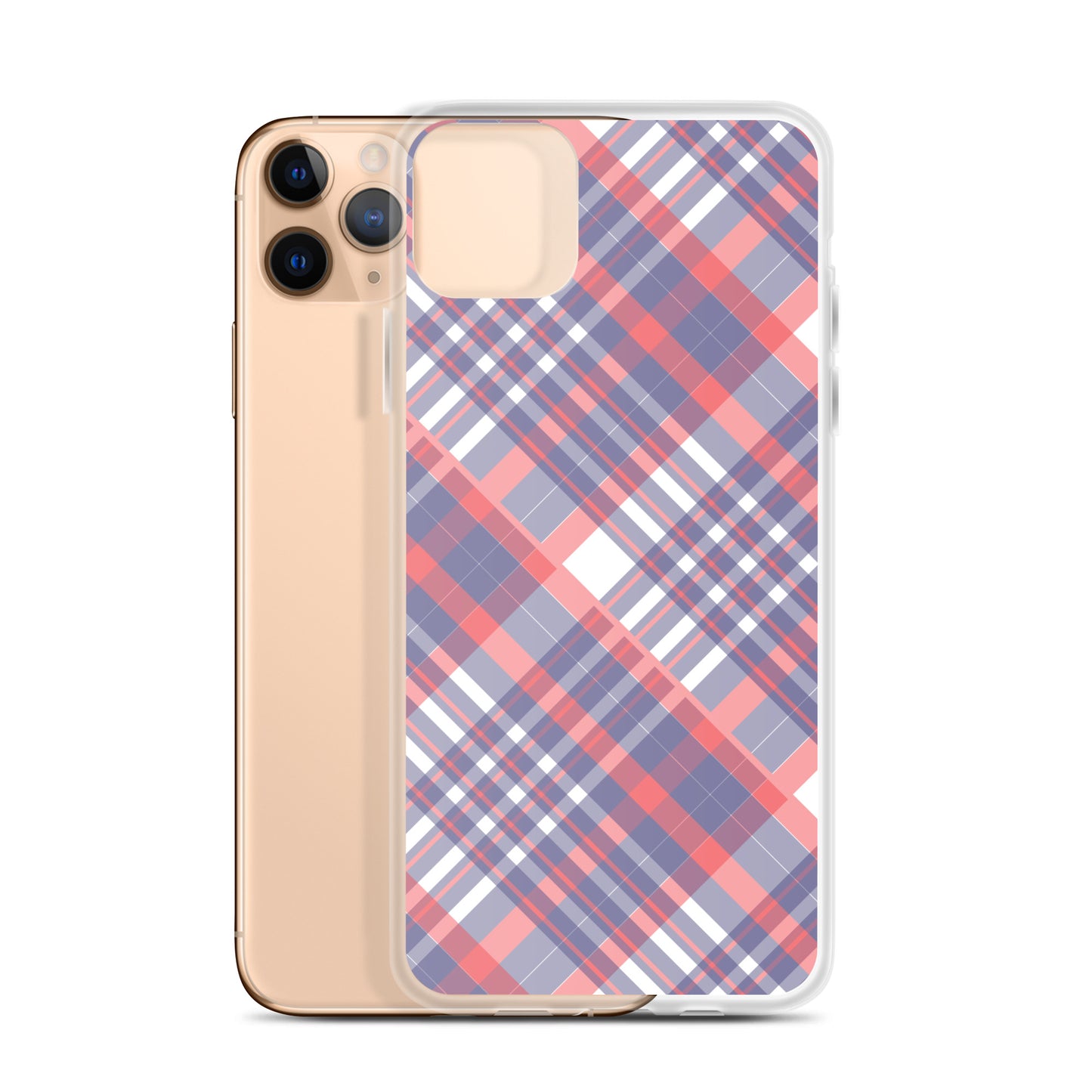 Diagonal Stripes - Inspired By Taylor Swift - Sustainably Made Clear Case for iPhone®