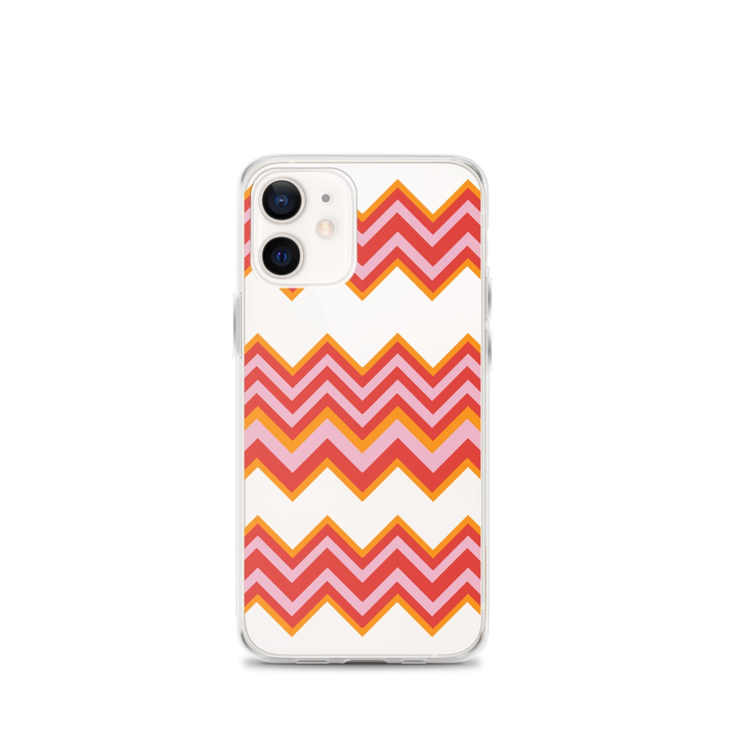 Retro Zigzag - Inspired By Taylor Swift - Sustainably Made Clear Case for iPhone®