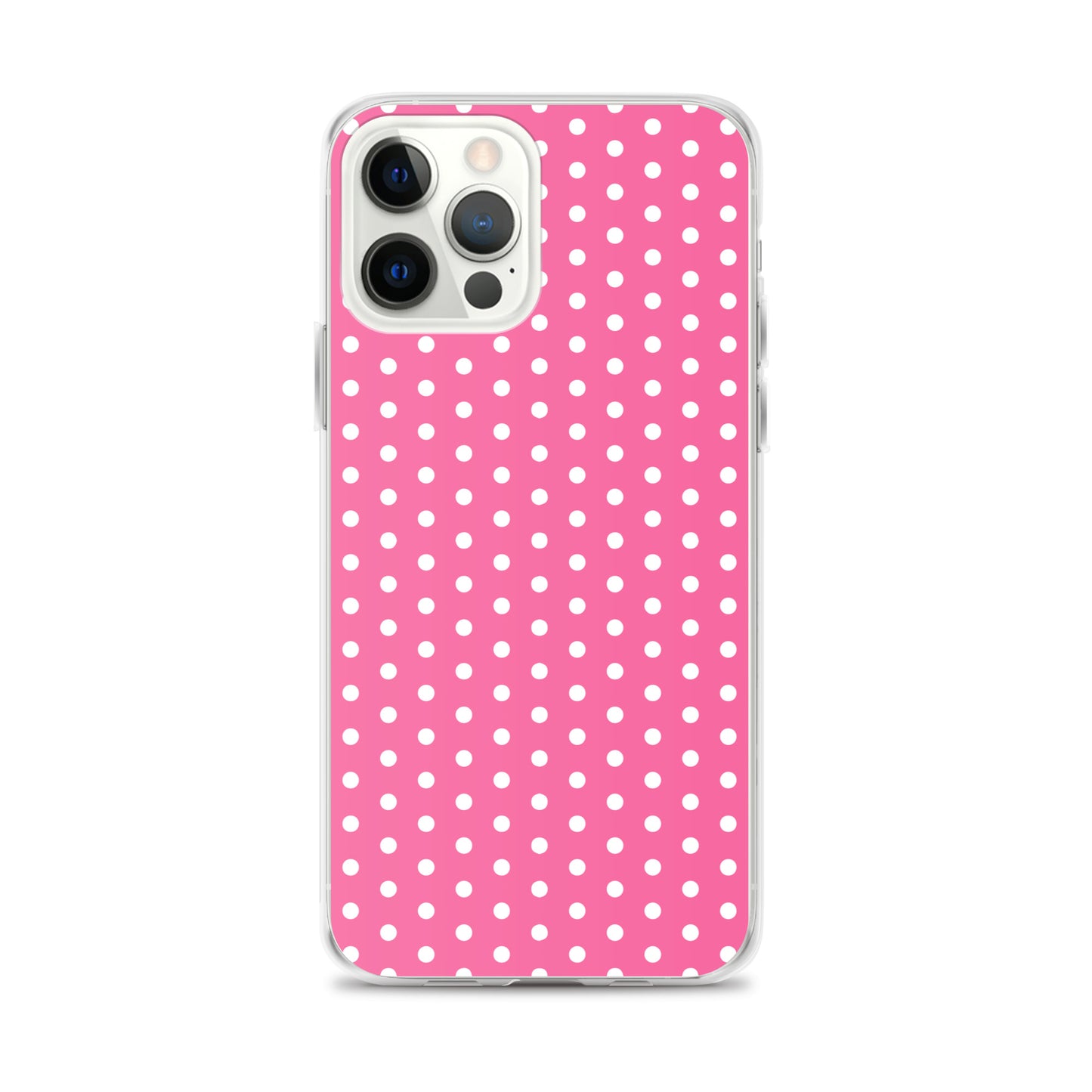 Pink Polkadot - Inspired By Harry Styles - Sustainably Made Clear Case for iPhone®