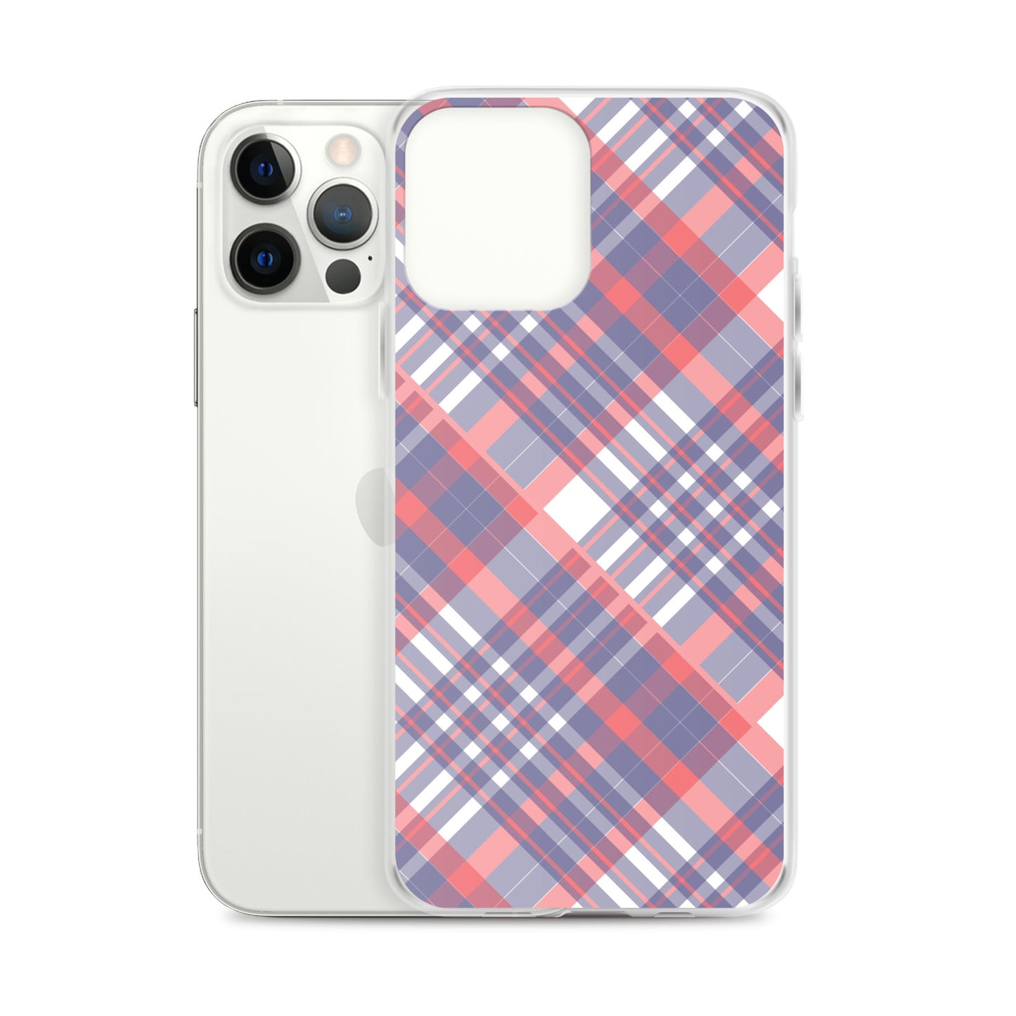 Diagonal Stripes - Inspired By Taylor Swift - Sustainably Made Clear Case for iPhone®
