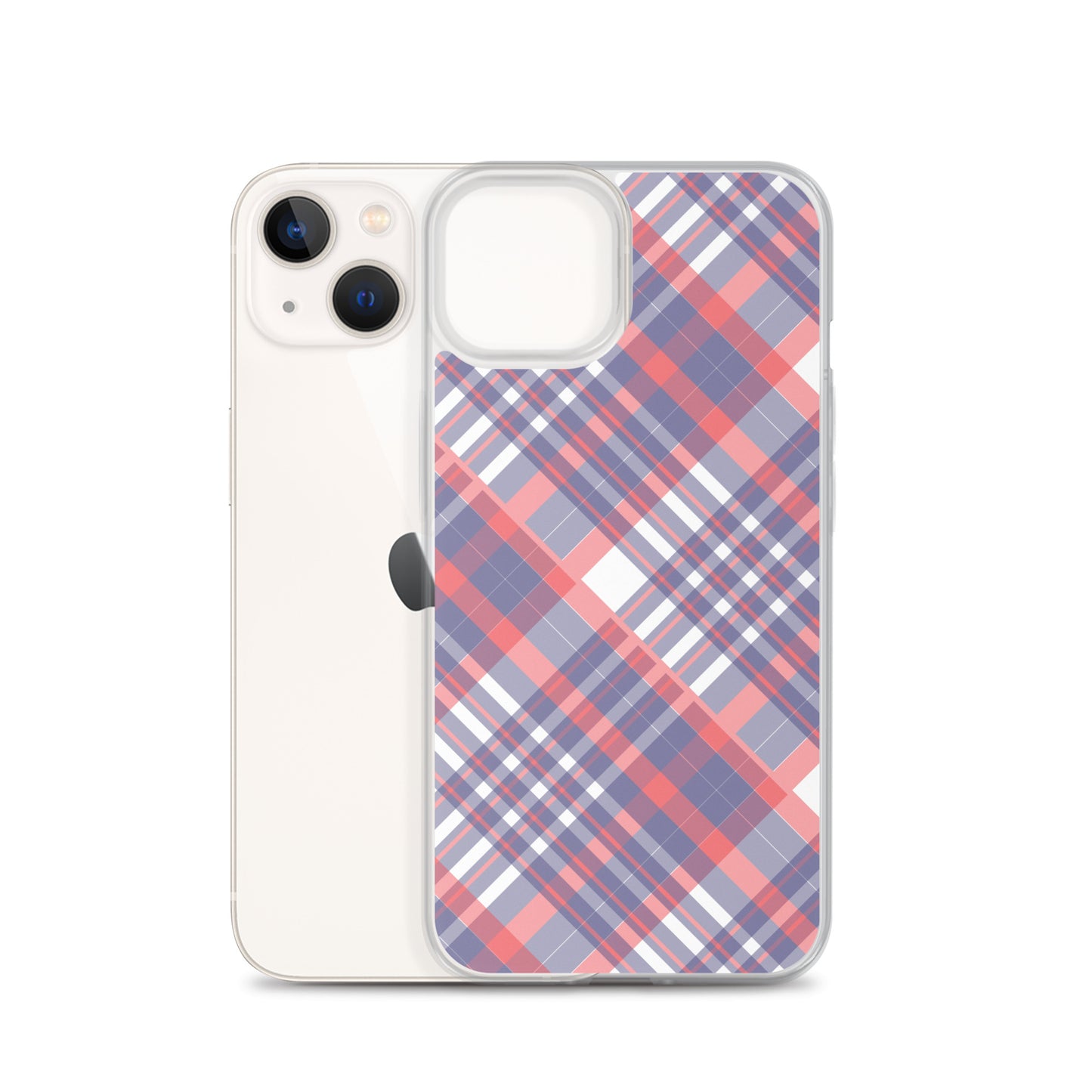 Diagonal Stripes - Inspired By Taylor Swift - Sustainably Made Clear Case for iPhone®