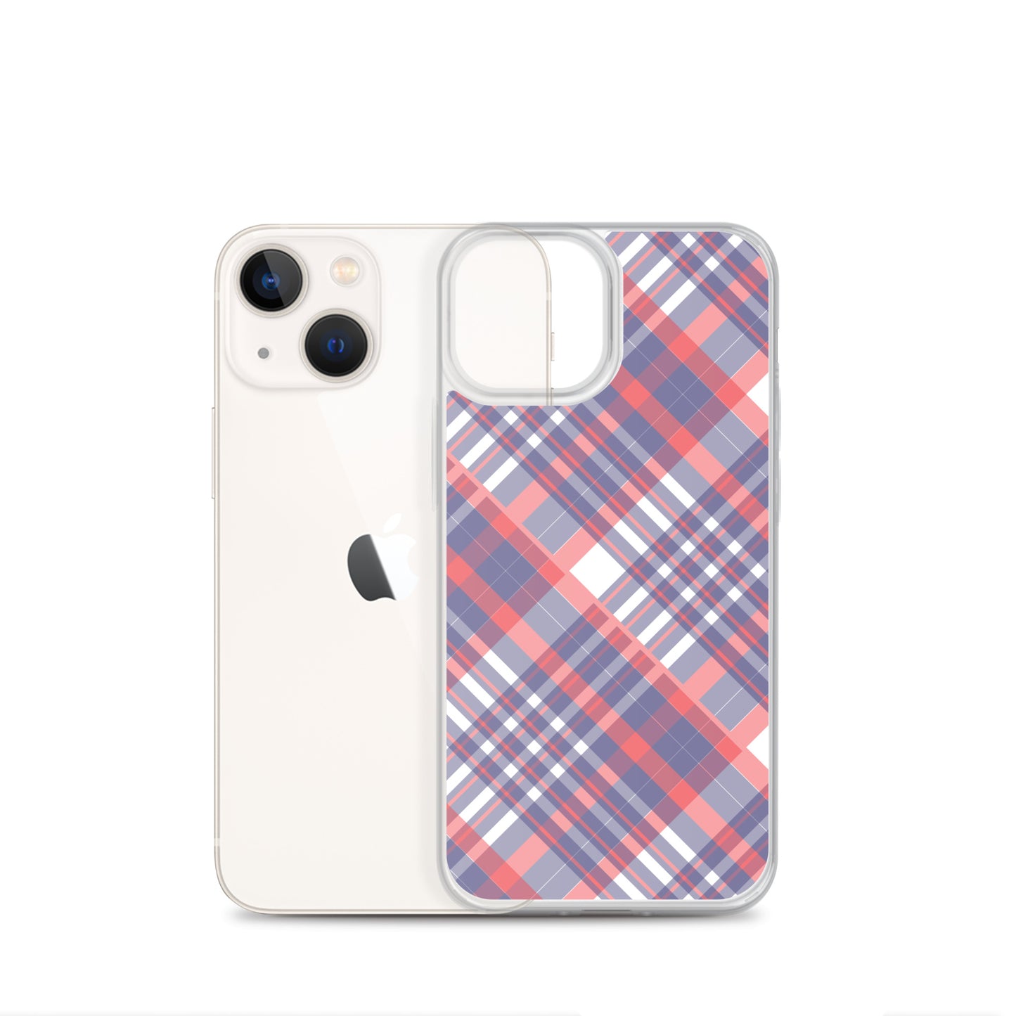 Diagonal Stripes - Inspired By Taylor Swift - Sustainably Made Clear Case for iPhone®