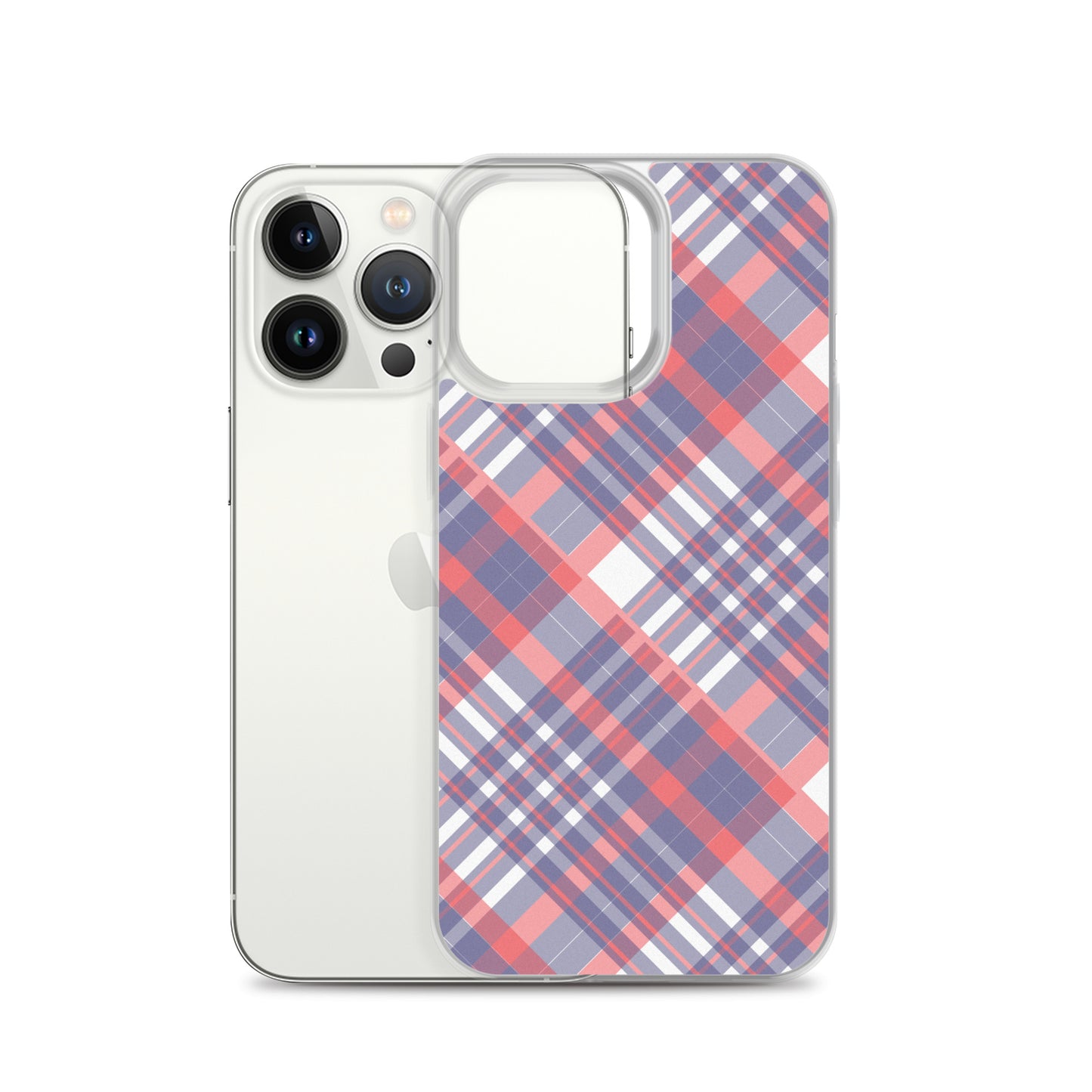 Diagonal Stripes - Inspired By Taylor Swift - Sustainably Made Clear Case for iPhone®