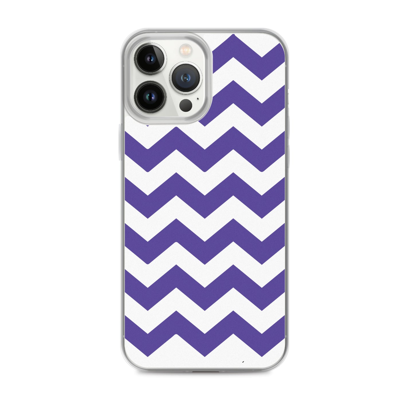 Blue Zigzag - Inspired By Harry Styles - Sustainably Made Clear Case for iPhone®