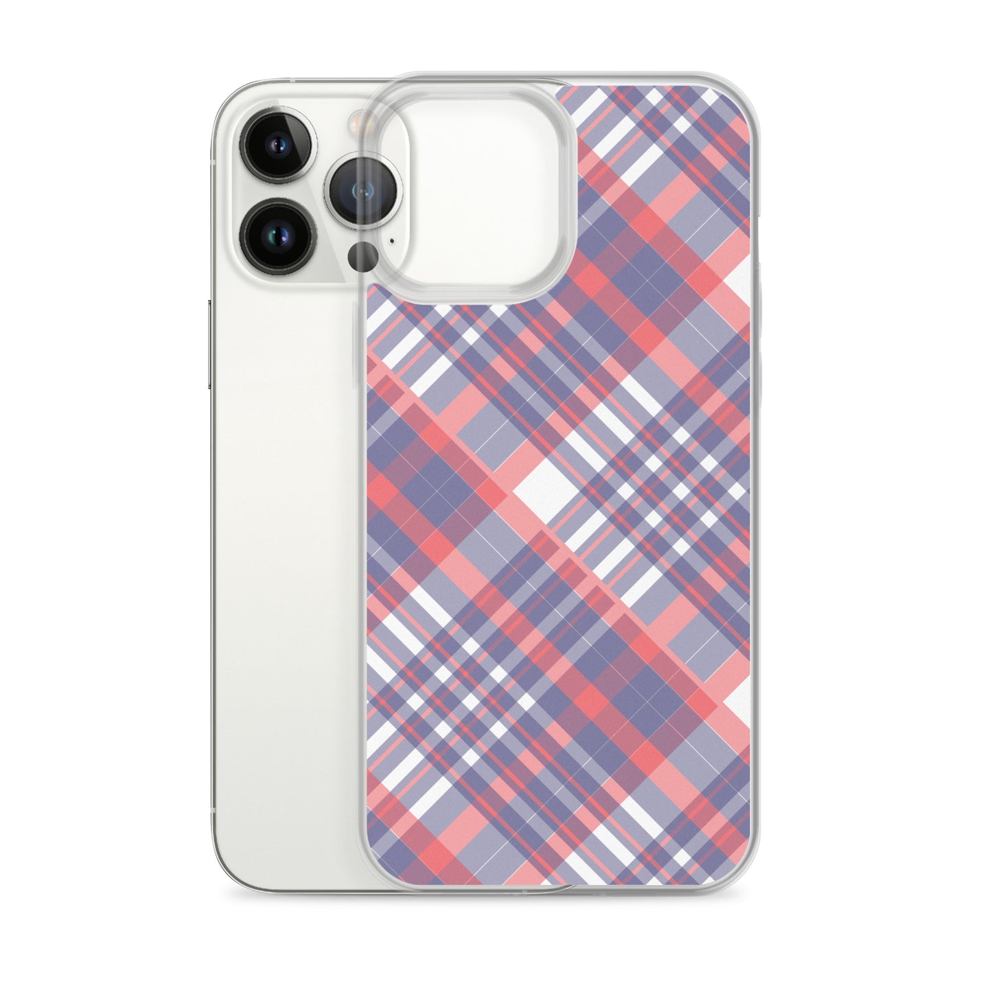 Diagonal Stripes - Inspired By Taylor Swift - Sustainably Made Clear Case for iPhone®