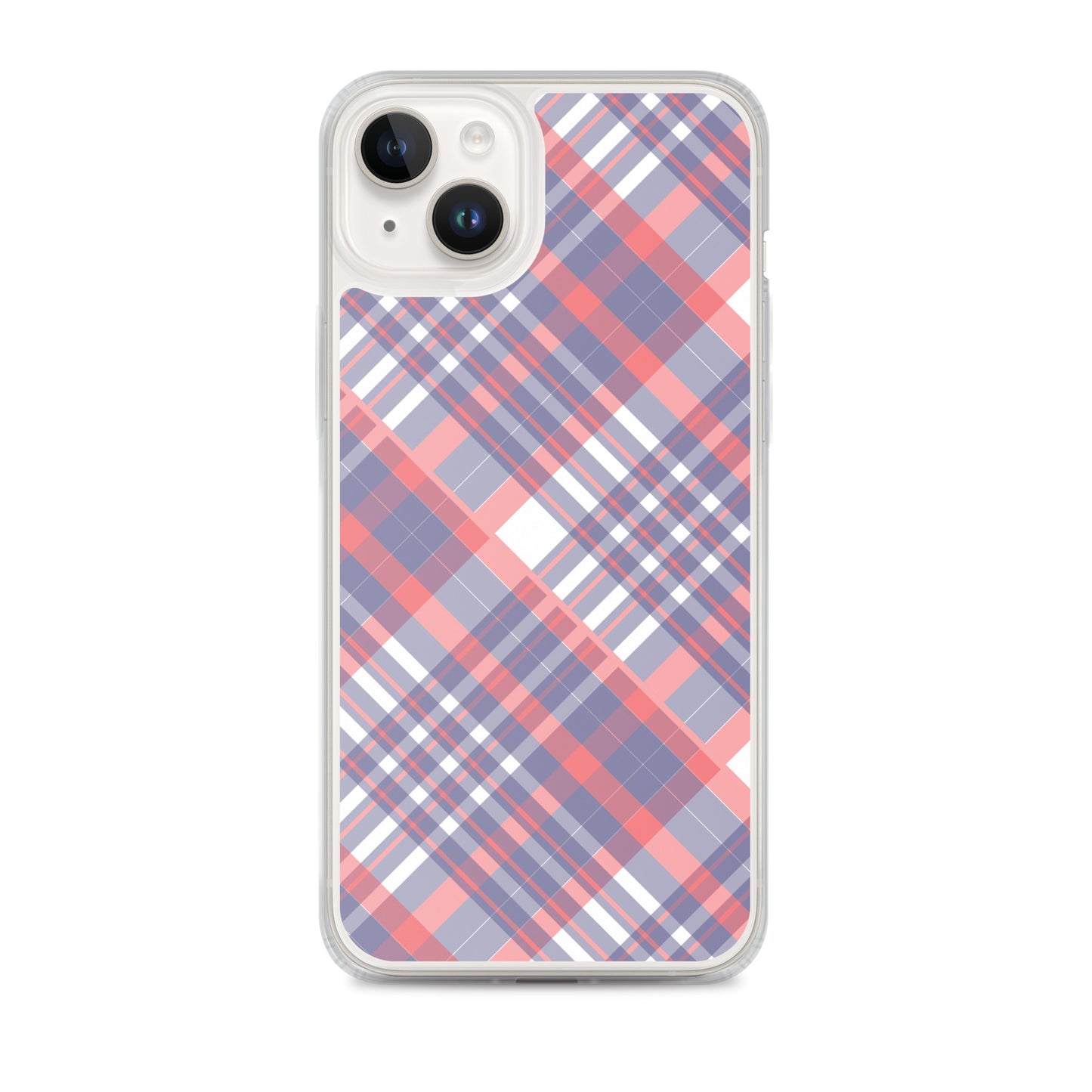 Diagonal Stripes - Inspired By Taylor Swift - Sustainably Made Clear Case for iPhone®