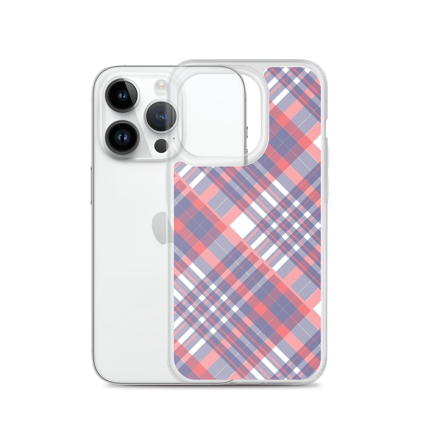 Diagonal Stripes - Inspired By Taylor Swift - Sustainably Made Clear Case for iPhone®