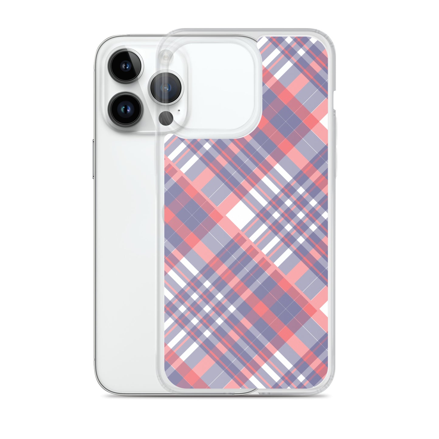 Diagonal Stripes - Inspired By Taylor Swift - Sustainably Made Clear Case for iPhone®