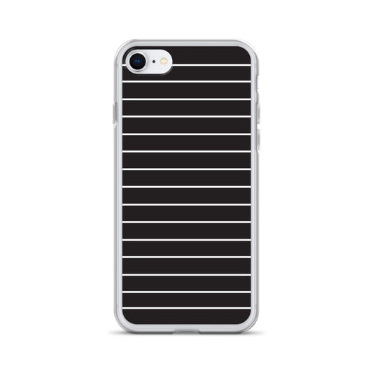 Black Stripes - Inspired By Taylor Swift - Sustainably Made Clear Case for iPhone®