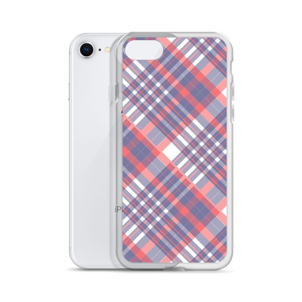 Diagonal Stripes - Inspired By Taylor Swift - Sustainably Made Clear Case for iPhone®