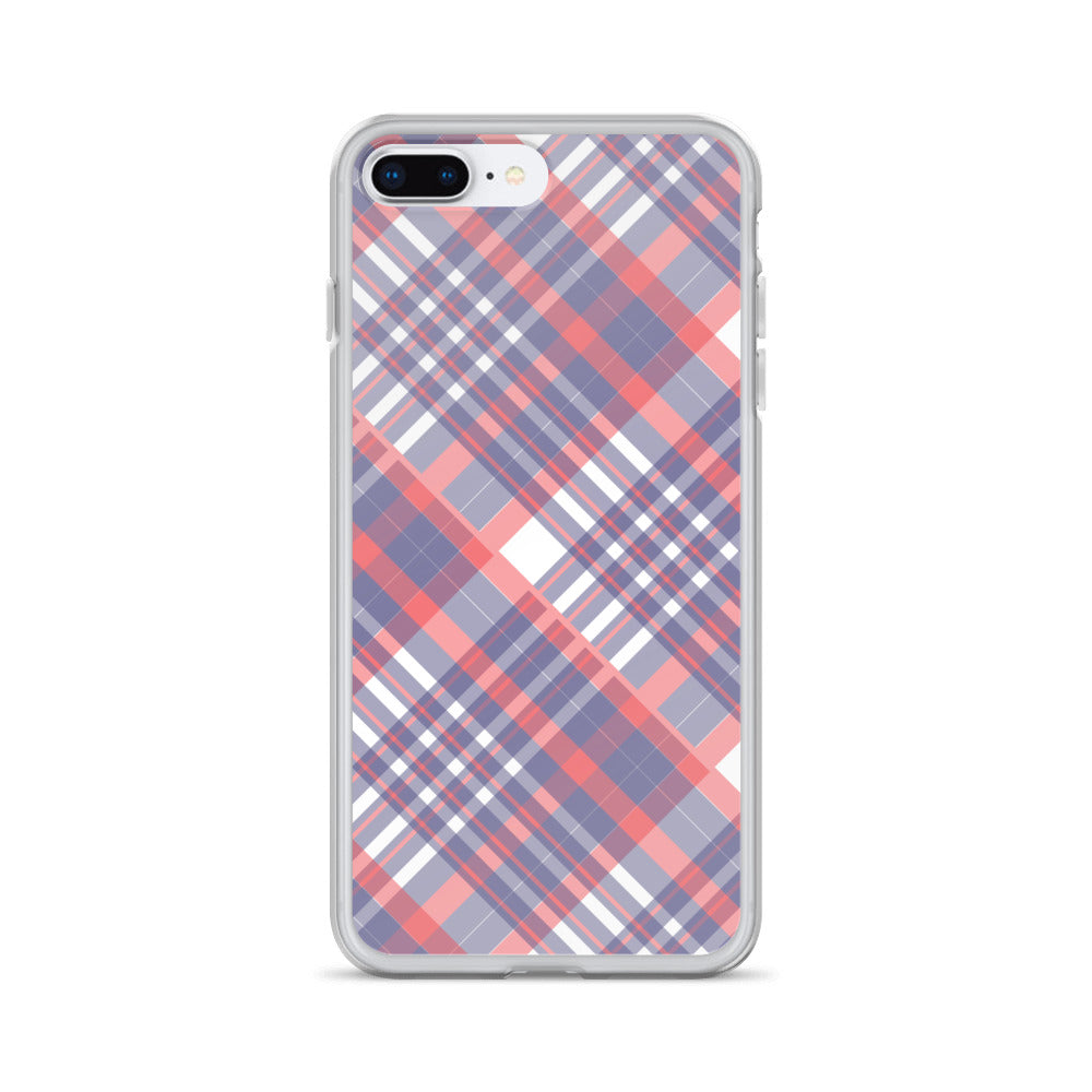 Diagonal Stripes - Inspired By Taylor Swift - Sustainably Made Clear Case for iPhone®