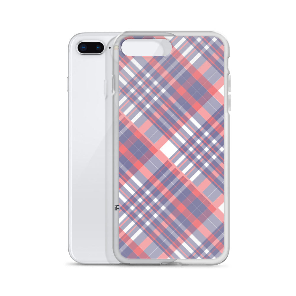 Diagonal Stripes - Inspired By Taylor Swift - Sustainably Made Clear Case for iPhone®