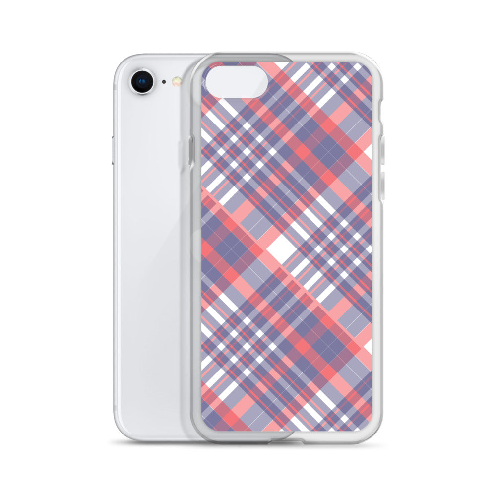 Diagonal Stripes - Inspired By Taylor Swift - Sustainably Made Clear Case for iPhone®