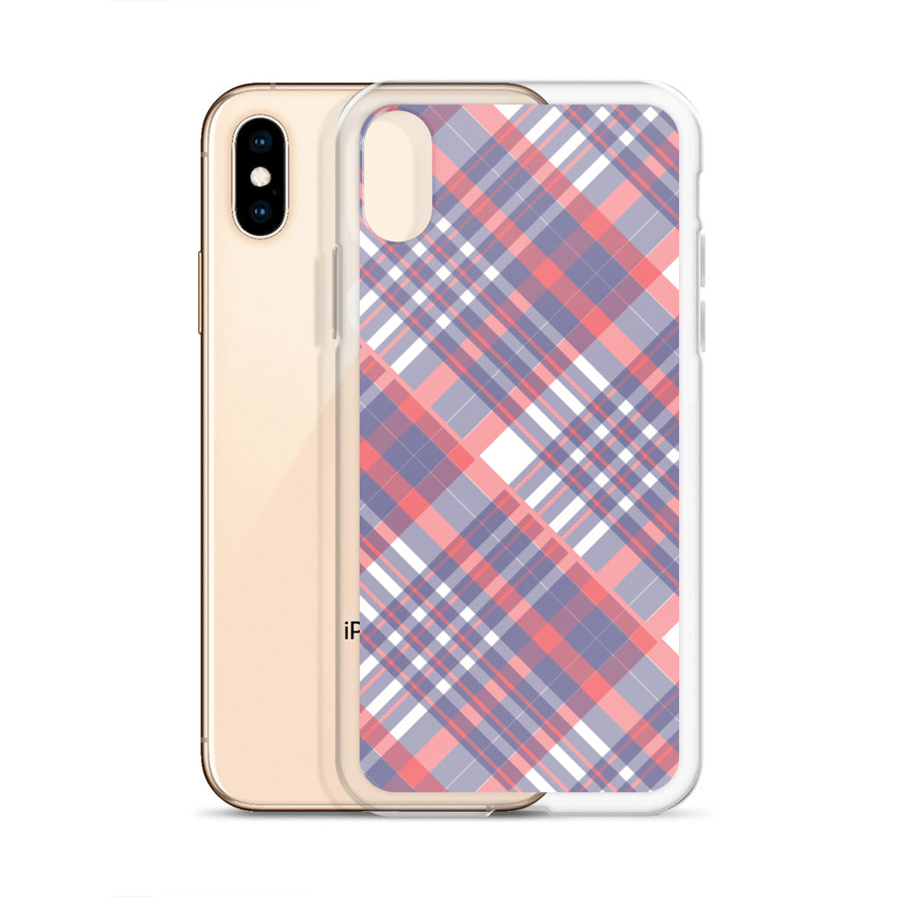 Diagonal Stripes - Inspired By Taylor Swift - Sustainably Made Clear Case for iPhone®