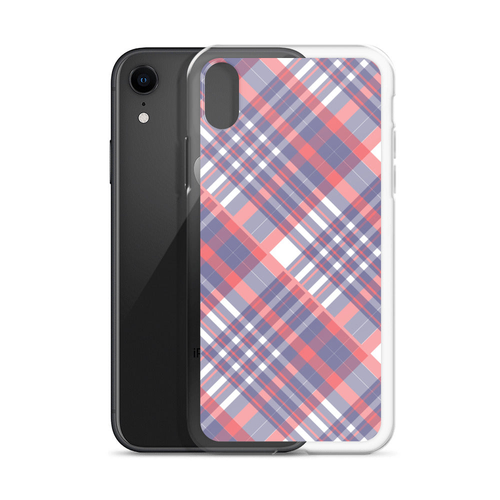 Diagonal Stripes - Inspired By Taylor Swift - Sustainably Made Clear Case for iPhone®