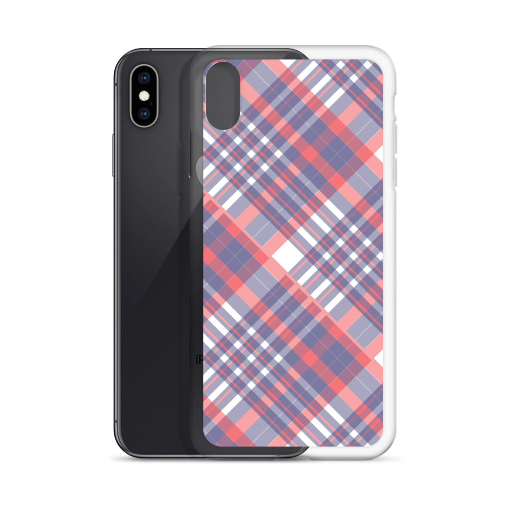 Diagonal Stripes - Inspired By Taylor Swift - Sustainably Made Clear Case for iPhone®