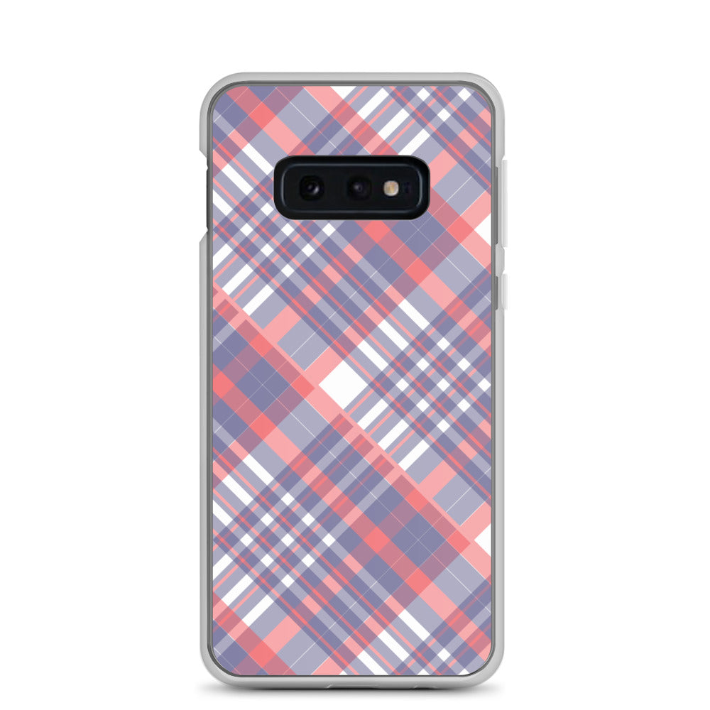 Diagonal Stripes - Inspired By Taylor Swift - Sustainably Made Clear Case for Samsung®