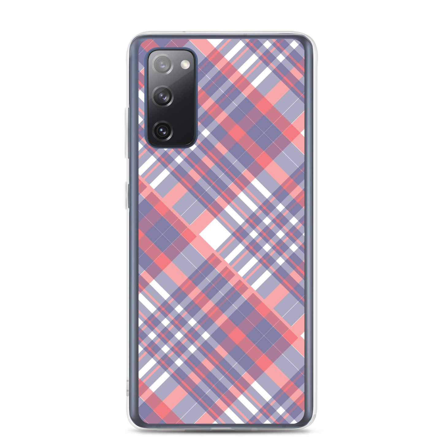 Diagonal Stripes - Inspired By Taylor Swift - Sustainably Made Clear Case for Samsung®