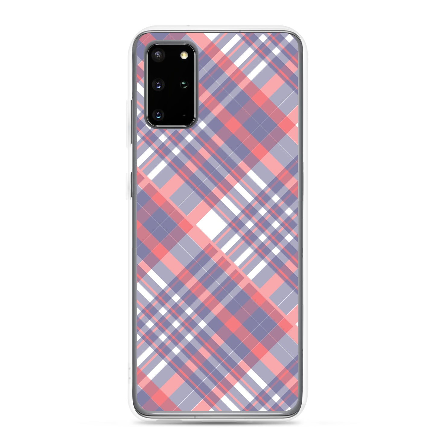 Diagonal Stripes - Inspired By Taylor Swift - Sustainably Made Clear Case for Samsung®