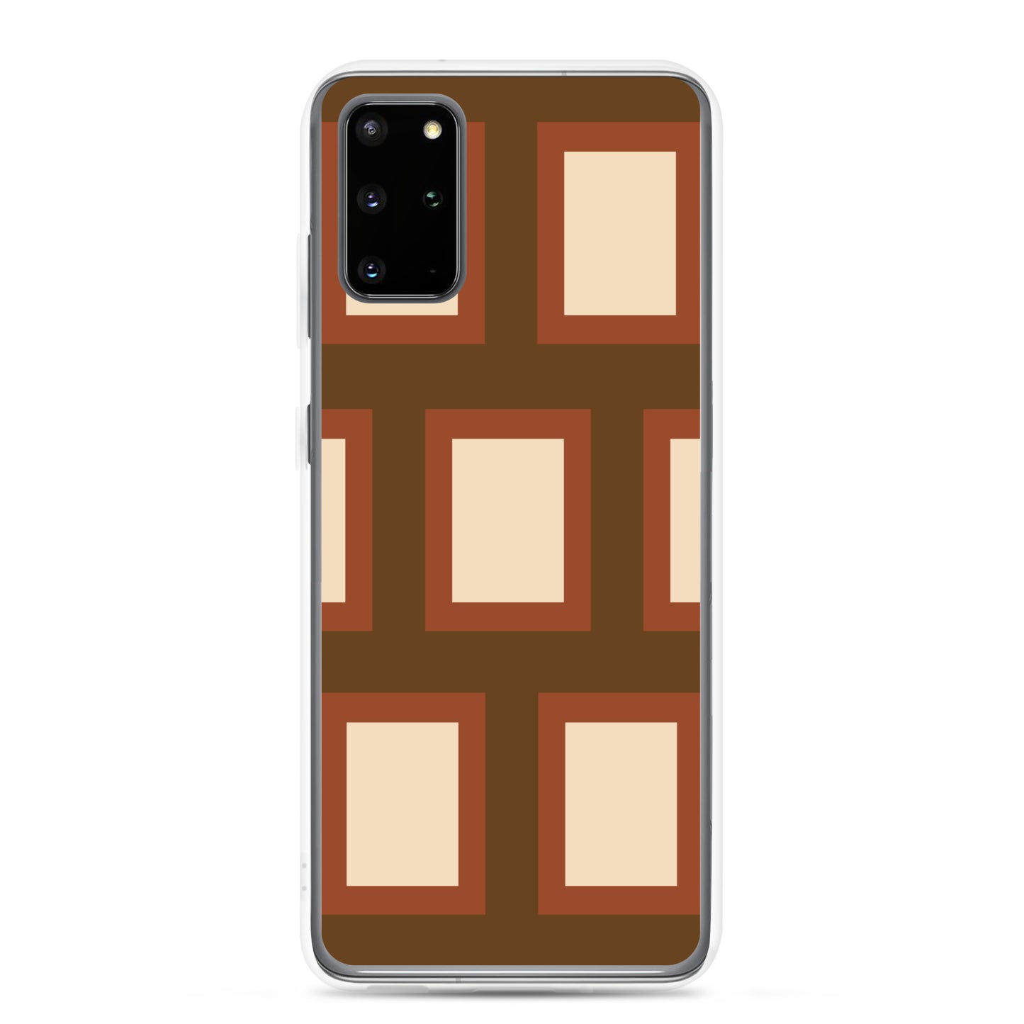 Retro Block - Inspired By Harry Styles - Sustainably Made Clear Case for Samsung®