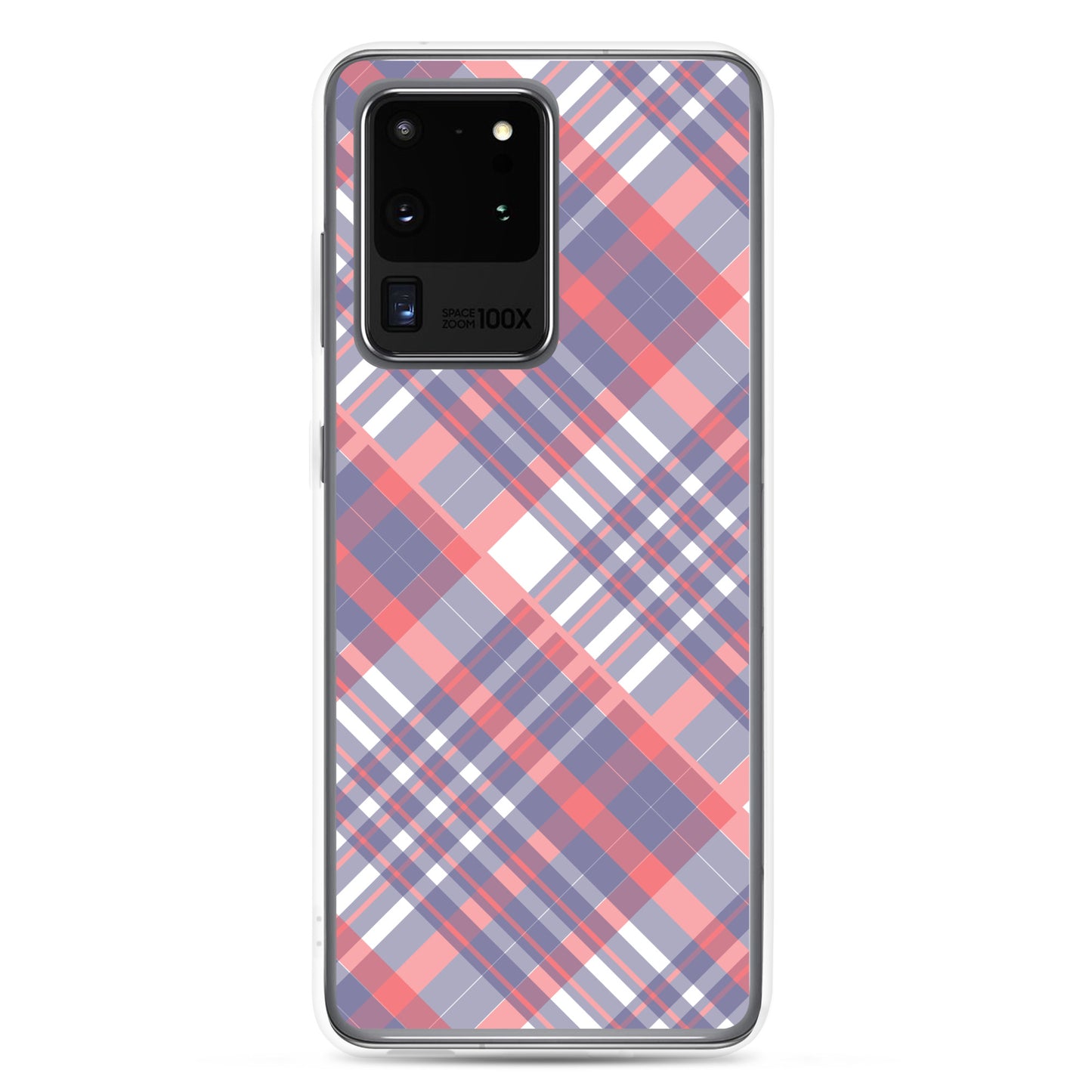 Diagonal Stripes - Inspired By Taylor Swift - Sustainably Made Clear Case for Samsung®