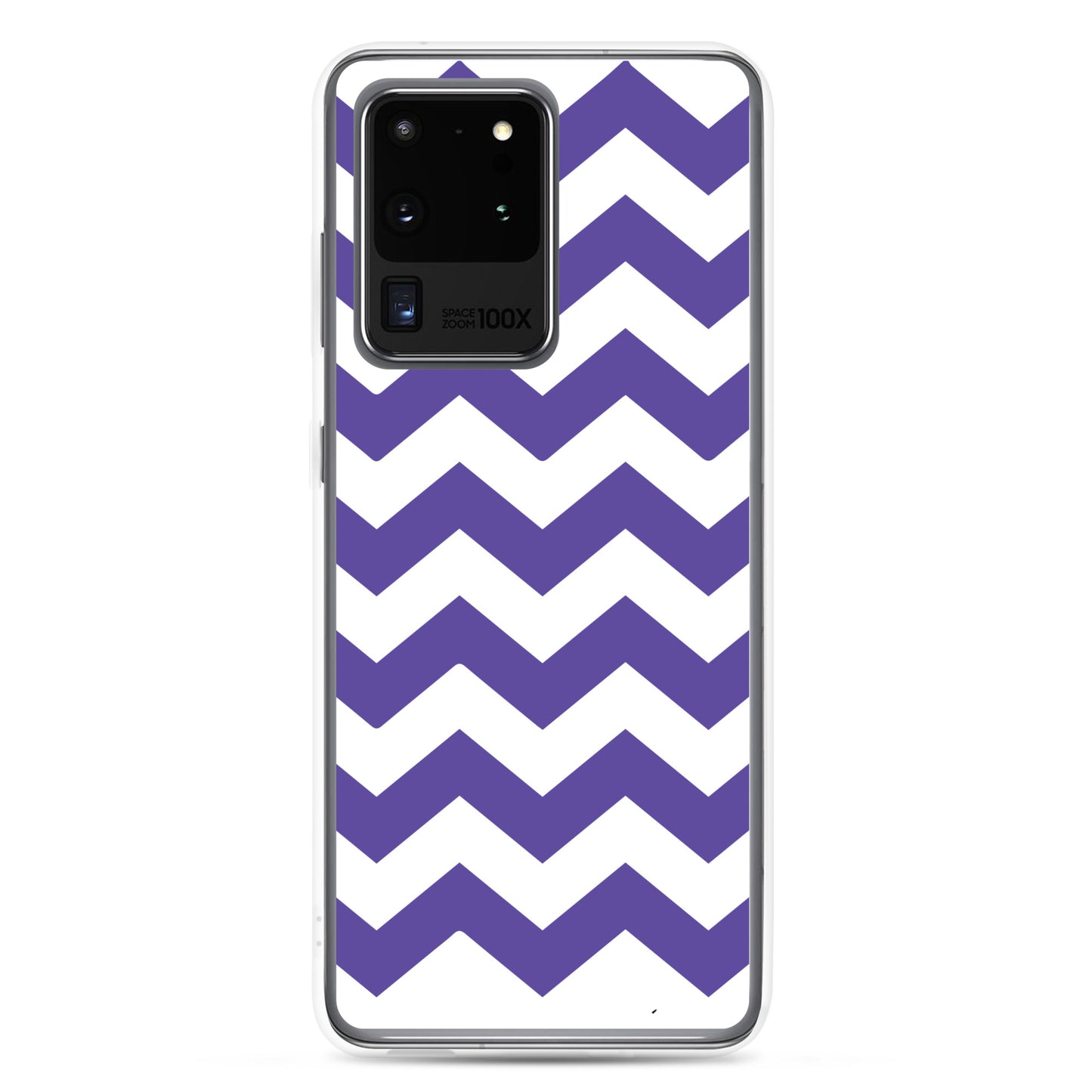 Blue Zigzag - Inspired By Harry Styles - Sustainably Made Clear Case for Samsung®