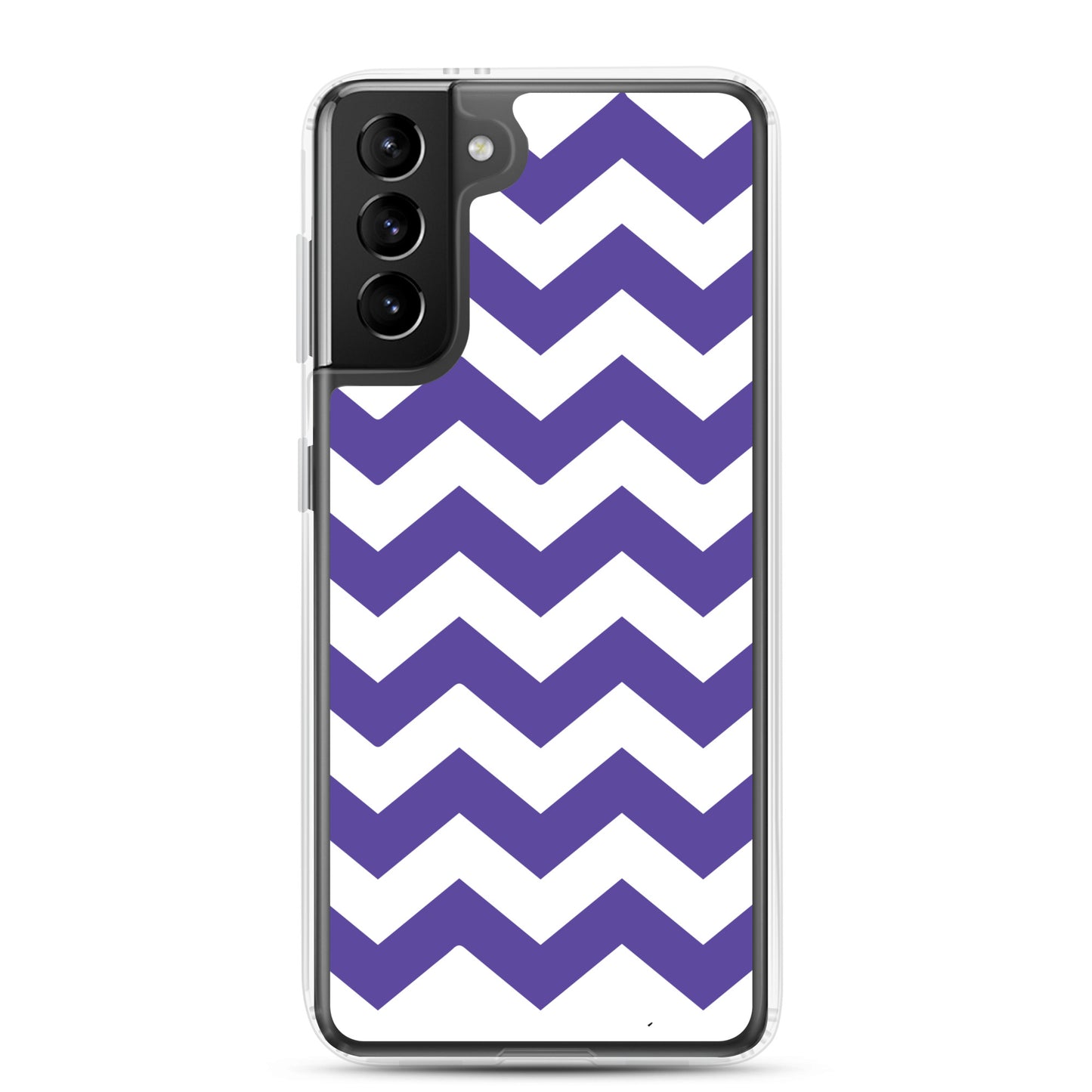 Blue Zigzag - Inspired By Harry Styles - Sustainably Made Clear Case for Samsung®