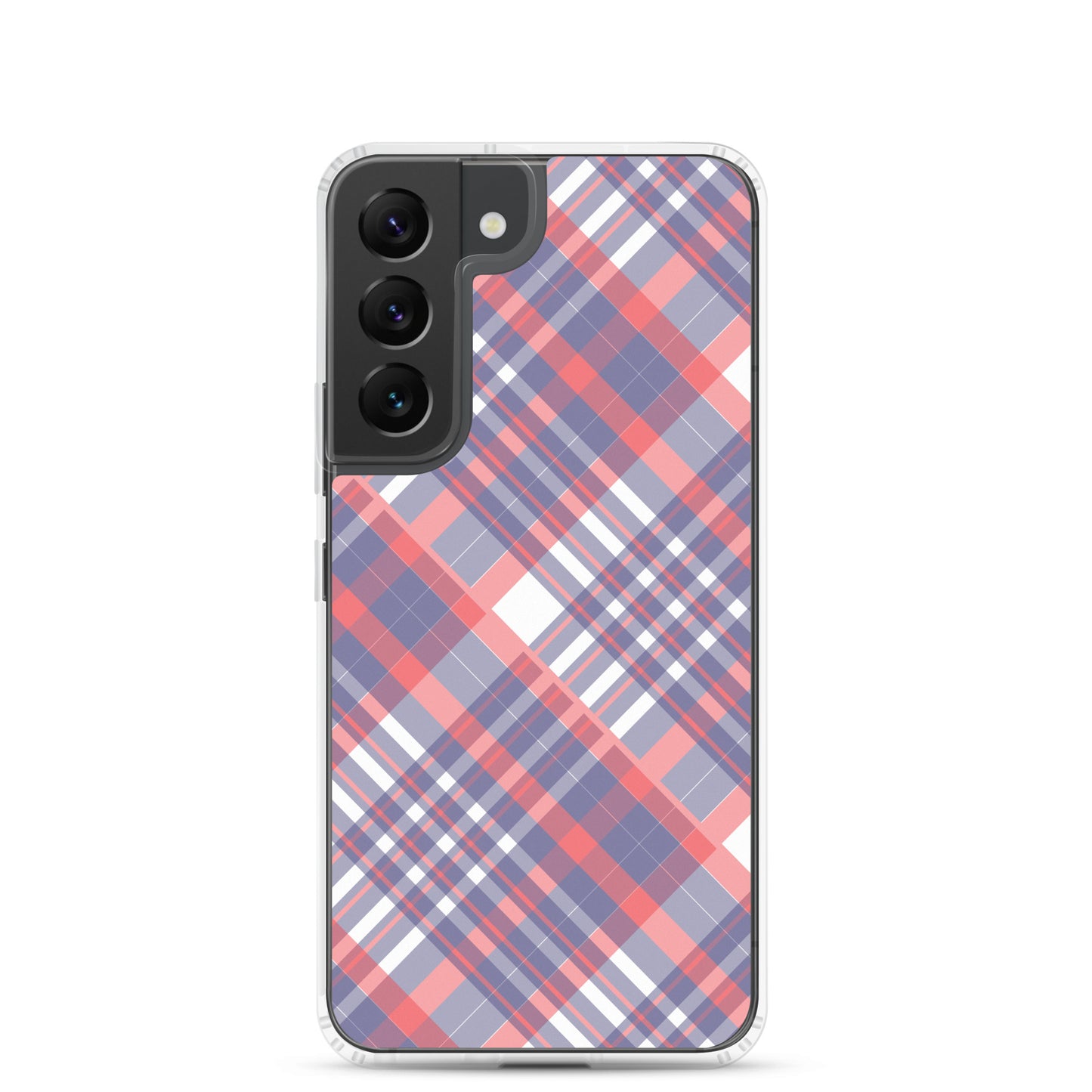 Diagonal Stripes - Inspired By Taylor Swift - Sustainably Made Clear Case for Samsung®