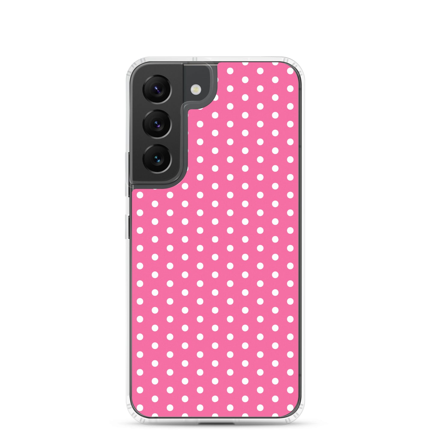 Pink Polkadot - Inspired By Harry Styles - Sustainably Made Clear Case for Samsung®