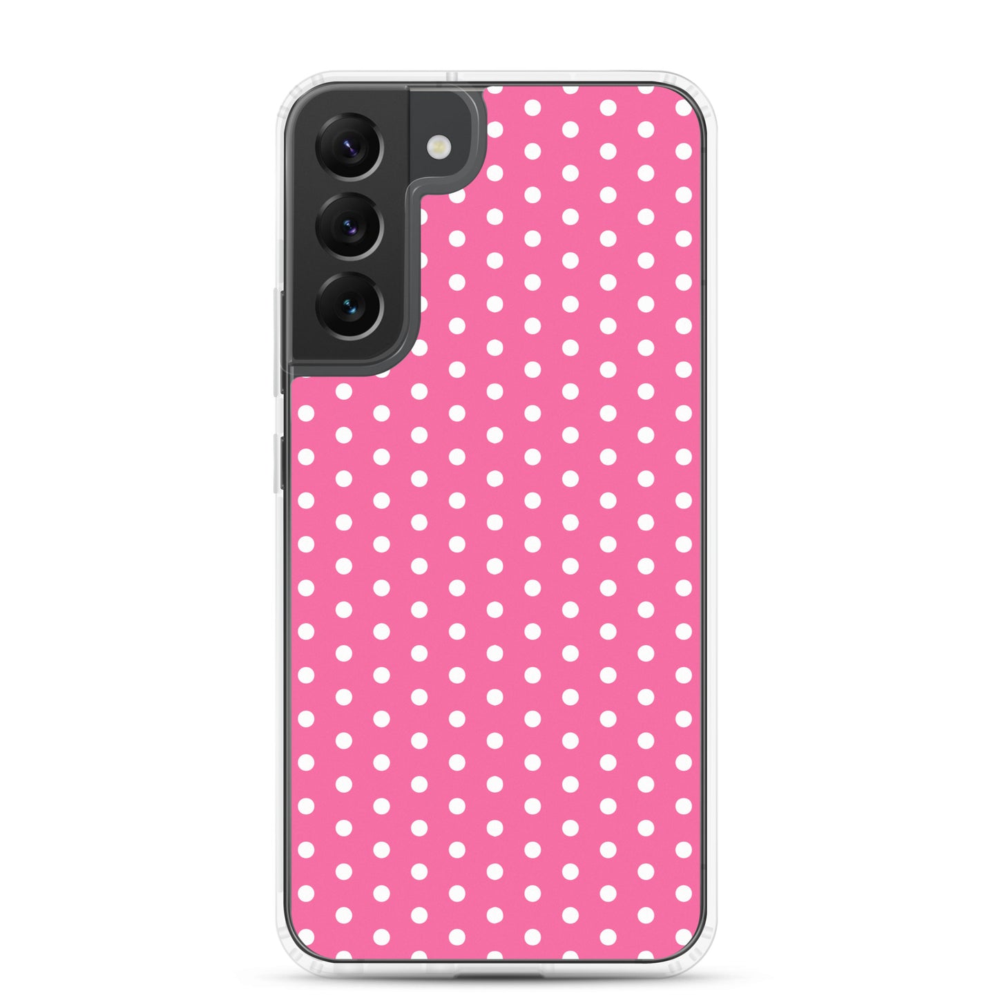 Pink Polkadot - Inspired By Harry Styles - Sustainably Made Clear Case for Samsung®