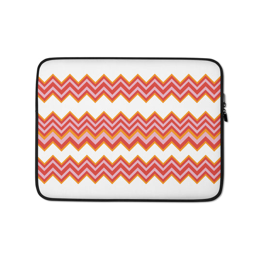 Retro Zigzag - Inspired By Taylor Swift - Sustainably Made Laptop Sleeve