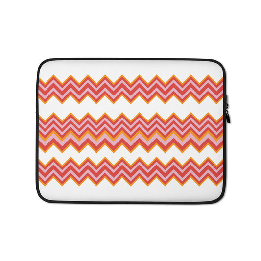 Retro Zigzag - Inspired By Taylor Swift - Sustainably Made Laptop Sleeve