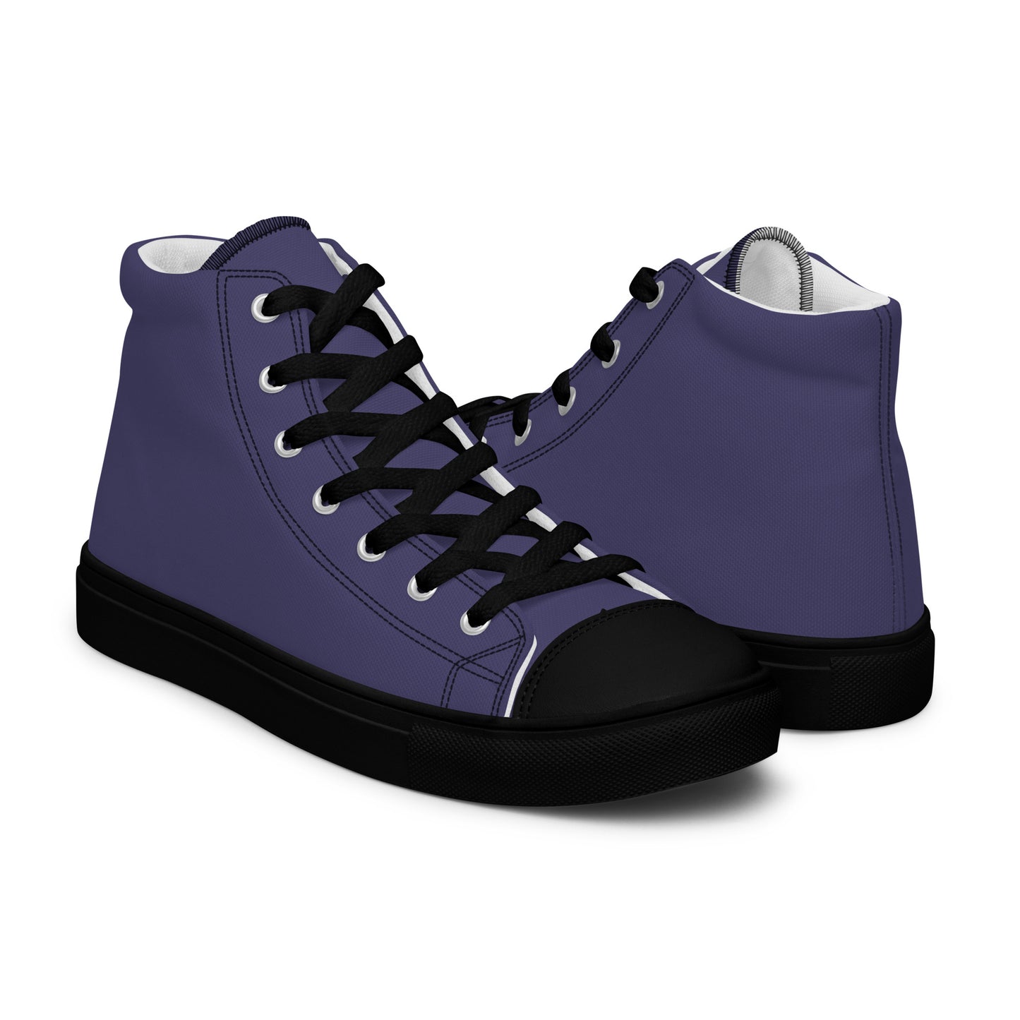 Purple Black - Sustainably Made Men's High Top Canvas Shoes Regular priceRp 1.506.000,00 IDR