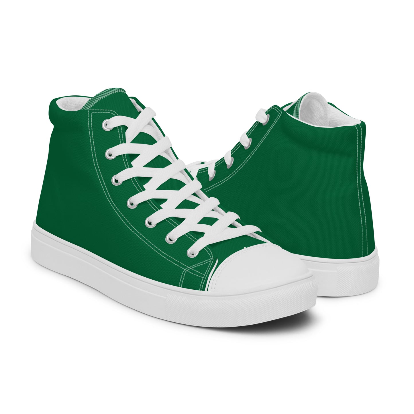 Pine - Sustainably Made Men's High Top Canvas Shoes