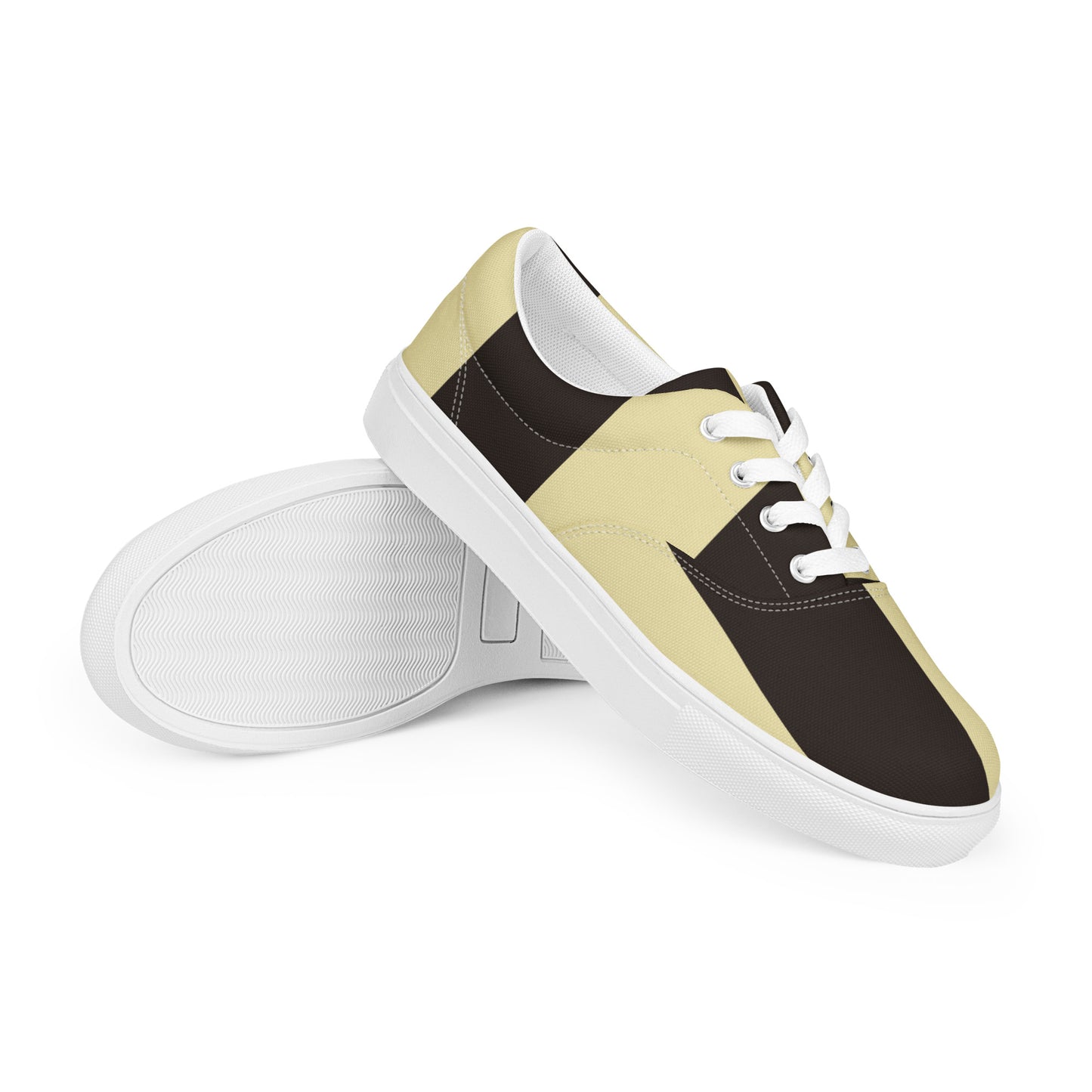 Black Gold - Inspired By Taylor Swift - Sustainably Made Men’s lace-up canvas shoes