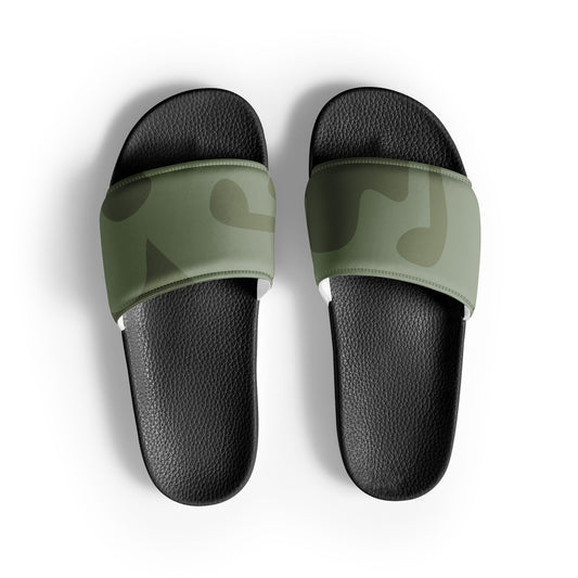 Army Look - Inspired By Zendaya - Sustainably Made Men’s slides