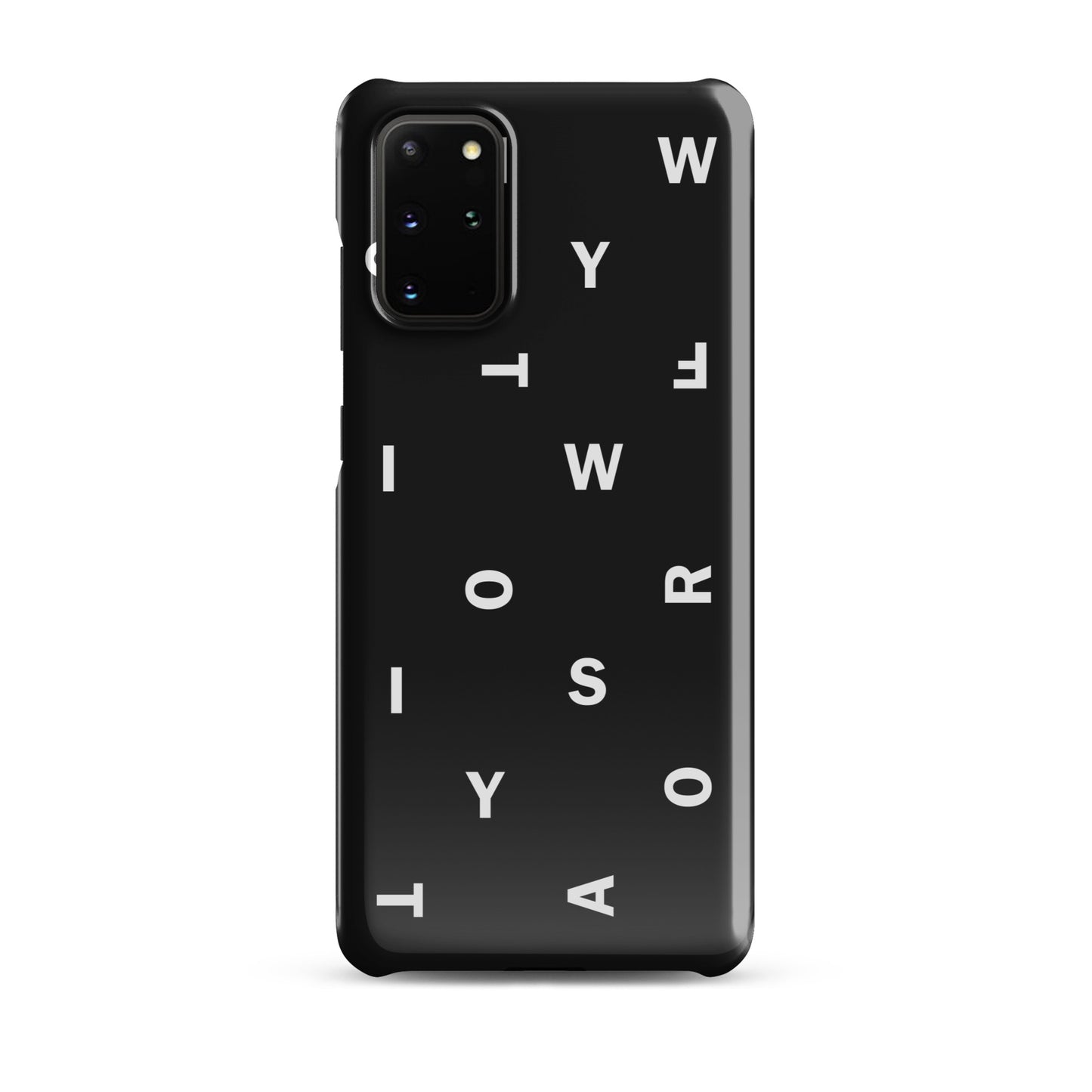 Letter Black - Inspired By Taylor Swift - Sustainably Made Snap case for Samsung®